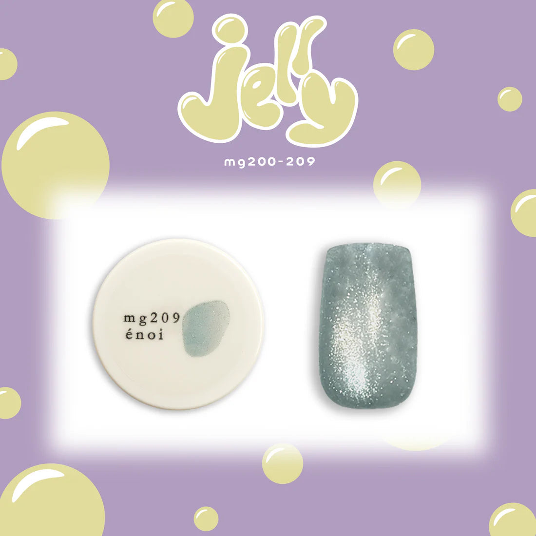 énoi jelly Magnetic Gel Series - full 20pc set/10pc sets/individual pots (mg190-209)