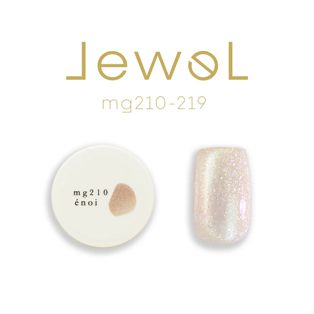 énoi Jewel Magnetic Gel Series - full 10pc set/single pots (mg210-219)