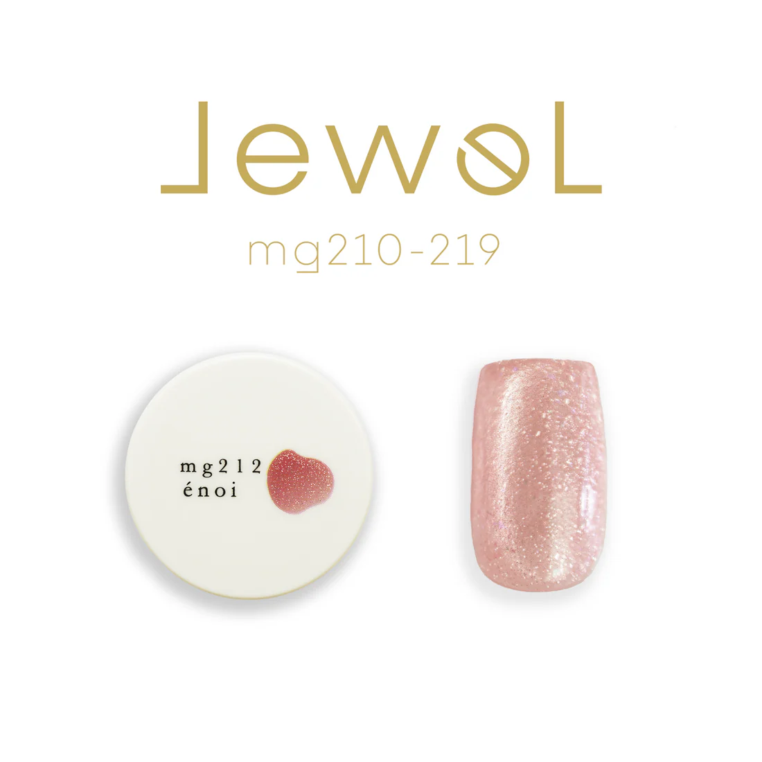 énoi Jewel Magnetic Gel Series - full 10pc set/single pots (mg210-219)