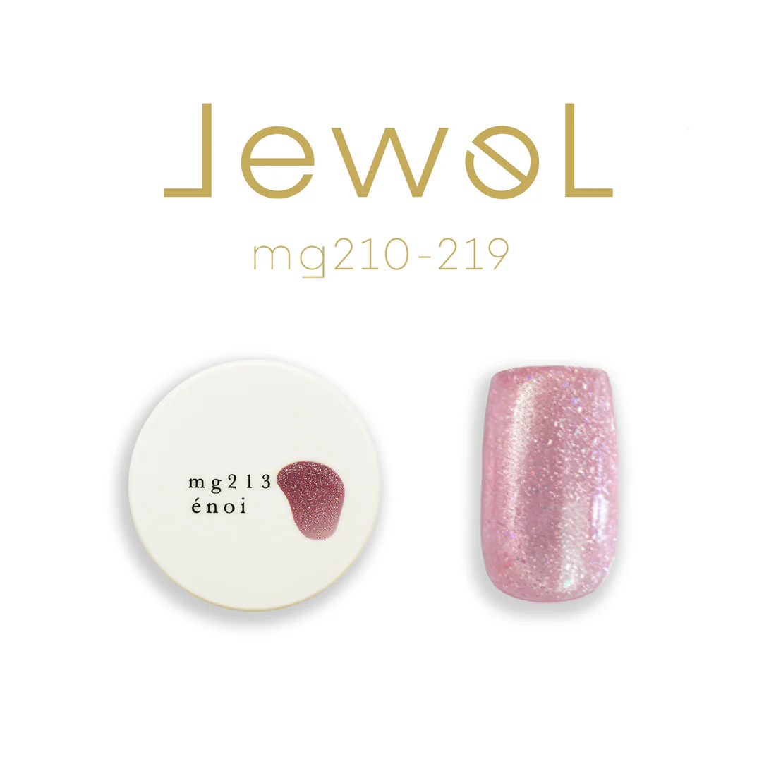 énoi Jewel Magnetic Gel Series - full 10pc set/single pots (mg210-219)