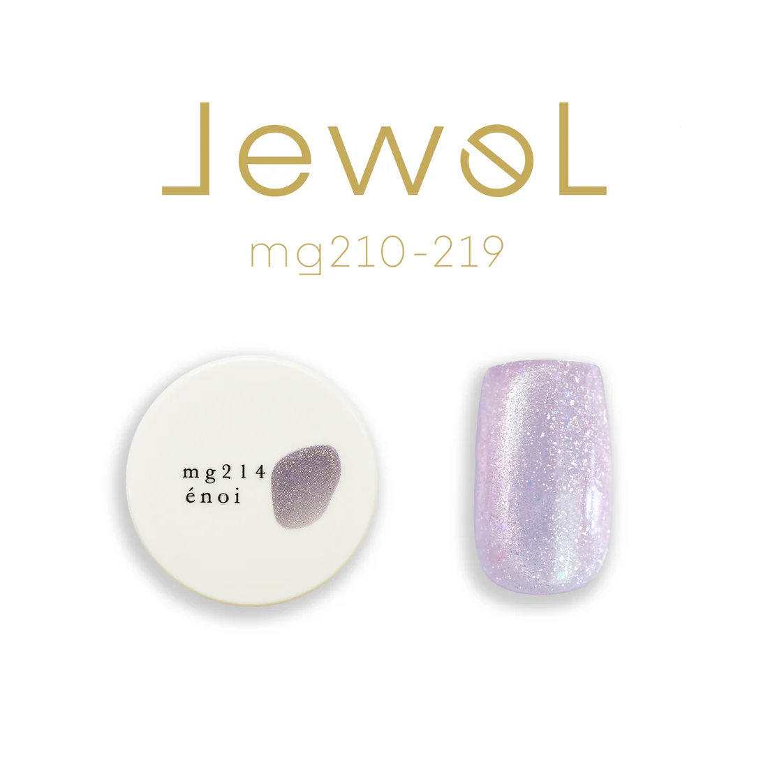 énoi Jewel Magnetic Gel Series - full 10pc set/single pots (mg210-219)