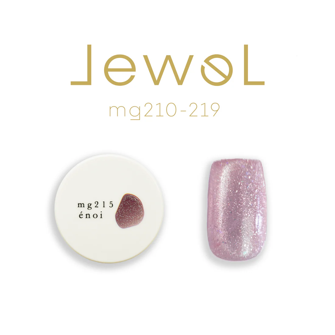 énoi Jewel Magnetic Gel Series - full 10pc set/single pots (mg210-219)