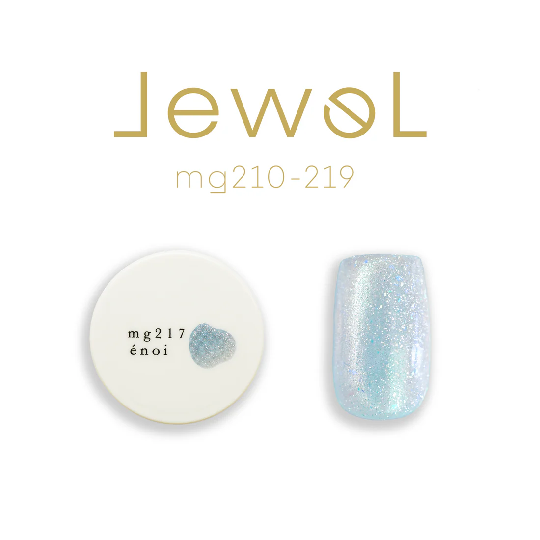 énoi Jewel Magnetic Gel Series - full 10pc set/single pots (mg210-219)