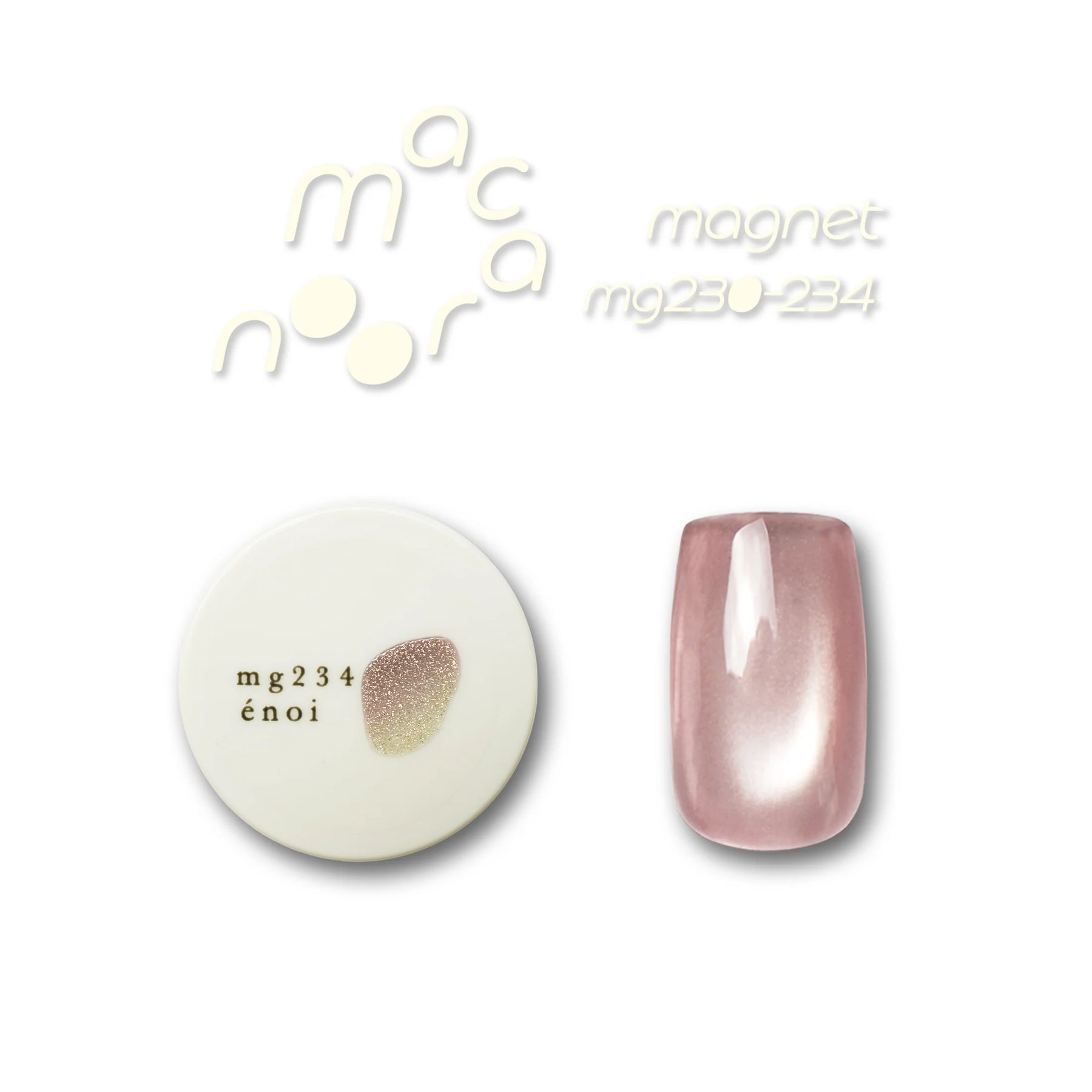 〖新品未開封〗enoi マカロンマグネットmg230〜234 5色セット énoi 'purumag' Magnetic Series | Enoi - PURUMAG 25-36