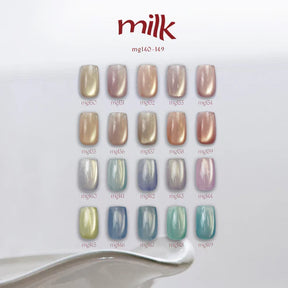 énoi 'milk' Magnetic Gel Series 1 - full 20pc set/10pc sets/individual pots (mg130-149)