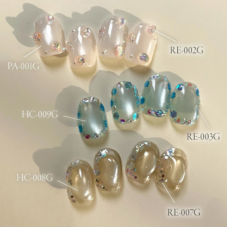 my&bee Reflection glitter gel | 12 colours