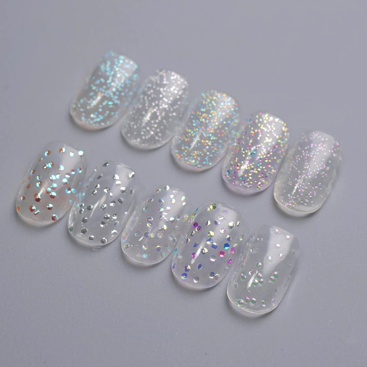 UNGU - Plump Dots Glitter Pots | 10 size/colours