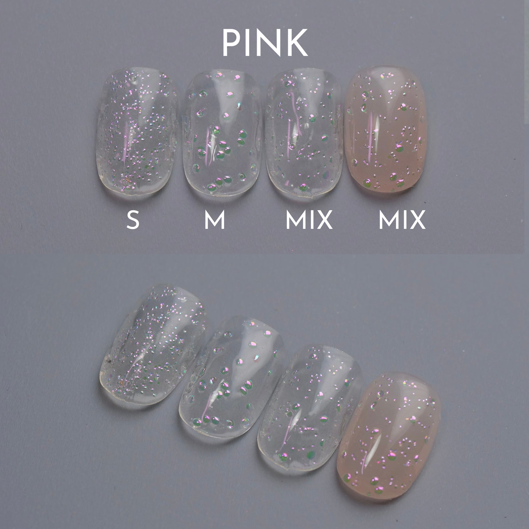 UNGU - Plump Dots Glitter Pots | 10 size/colours