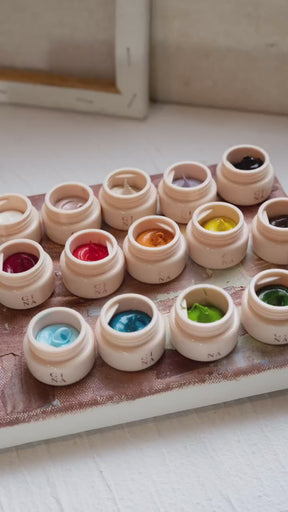GINA Oil Colour Gels - Full 14pc Set/Individual Pots