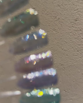 énoi 'galitter' Glitter Gel Collection - full 20pc set/10pc sets/individual pots (gt01-gt20)