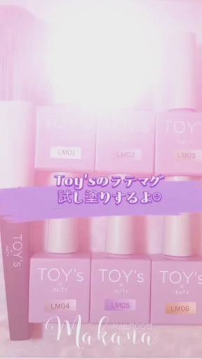 TOY's x INITY Latte Mag (Magnetic Gel) Collection - Full 6pc set/Individual bottles