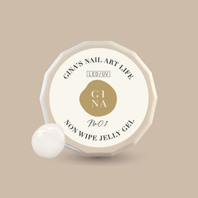 GINA No-Wipe Jelly Clay 3D Gel - Full 10pc Set/Individual Pots