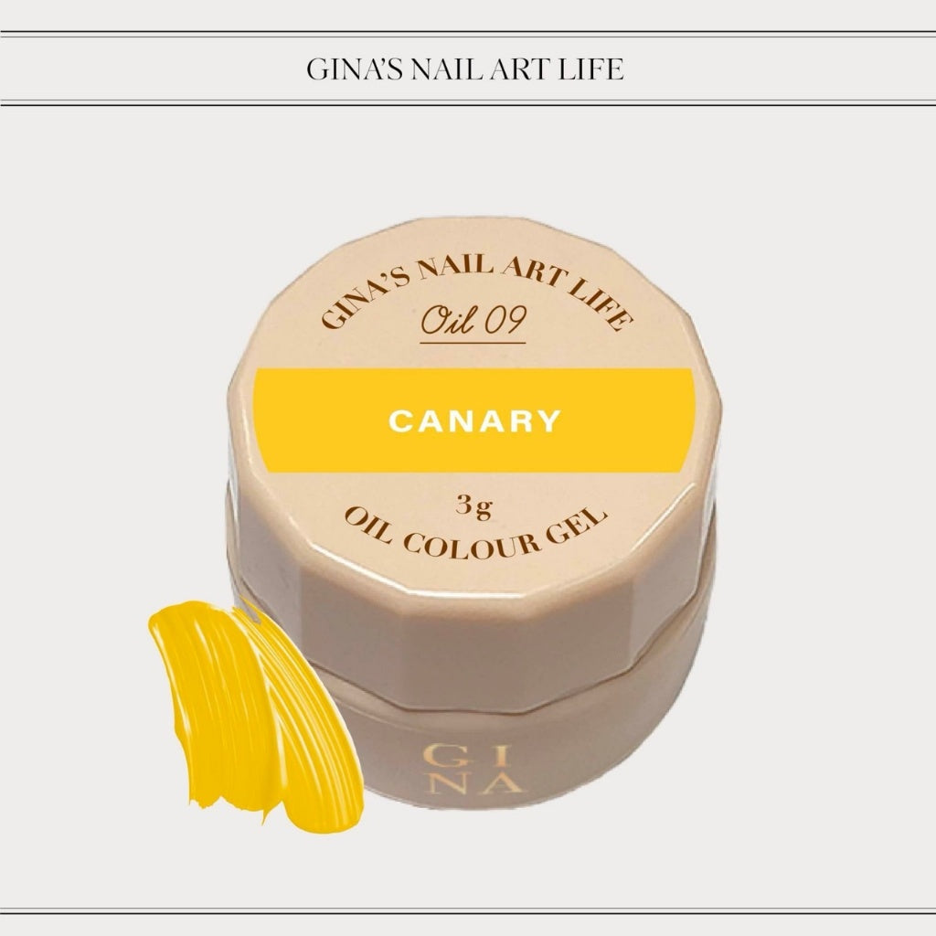 GINA Oil Colour Gels - Full 14pc Set/Individual Pots