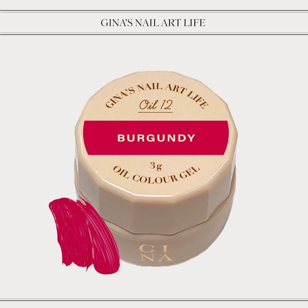 GINA Oil Colour Gels - Full 14pc Set/Individual Pots