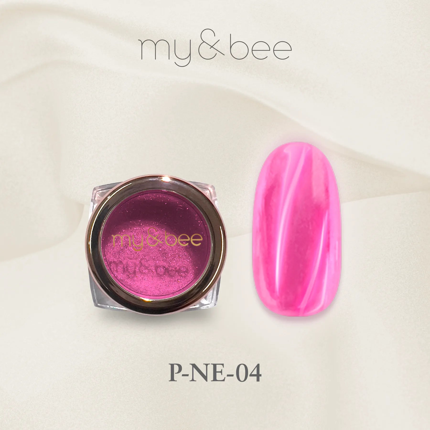 my&bee Neon mirror chrome powder - NE-01~04