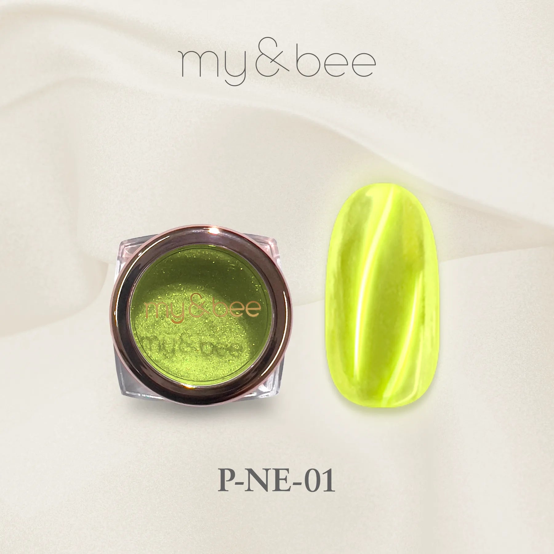 my&bee Neon mirror chrome powder - NE-01~04