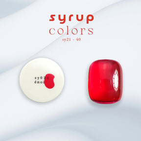 énoi Spring/Summer Syrup Gel Collection - full 20pc set/10pc sets/individual pots (sy021-040)