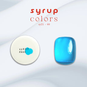 énoi Spring/Summer Syrup Gel Collection - full 20pc set/10pc sets/individual pots (sy021-040)