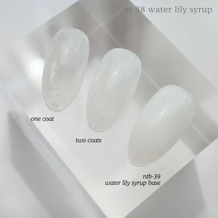 NAIL THOUGHTS NTB-39 WATER LILY SYRUP BASE | Tinted builder base gel