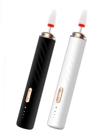 Peony Portable E-file/taladro de uñas (negro/blanco)