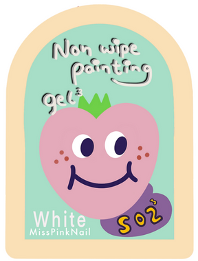 Gel de pintura y delineador que no se limpia MPA - negro/blanco