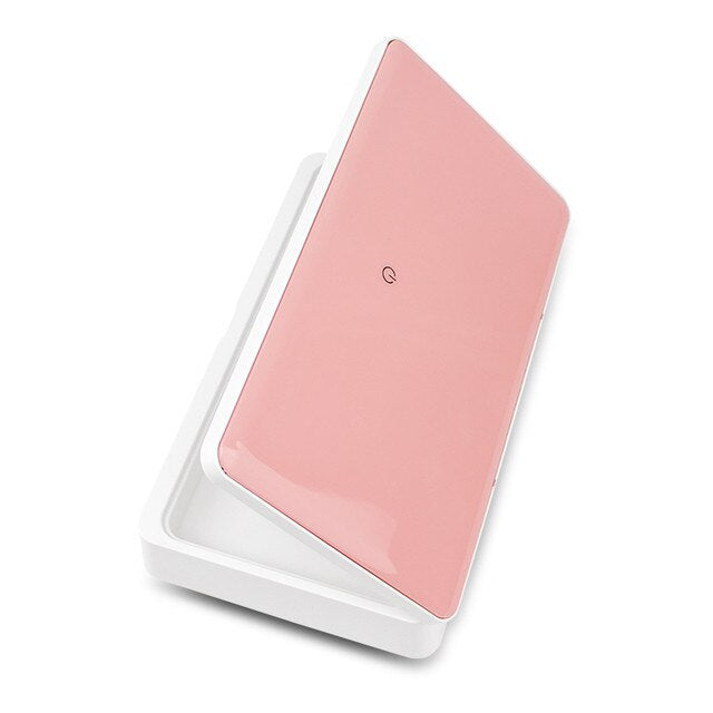 UV Sterilizer (rechargable/cordless) - Pink/Black