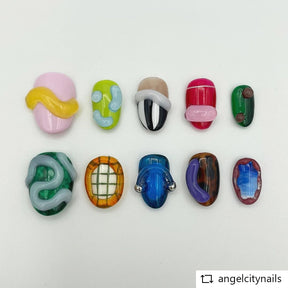 3D Squeezy Gel que no se limpia - juego de 9 piezas