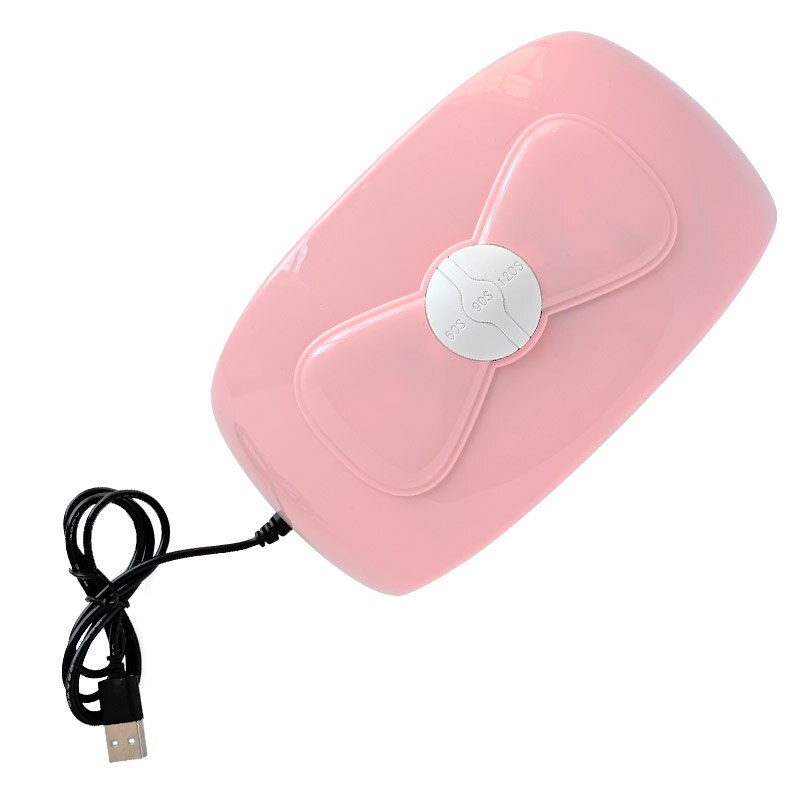 Pink bow UV/LED lamp