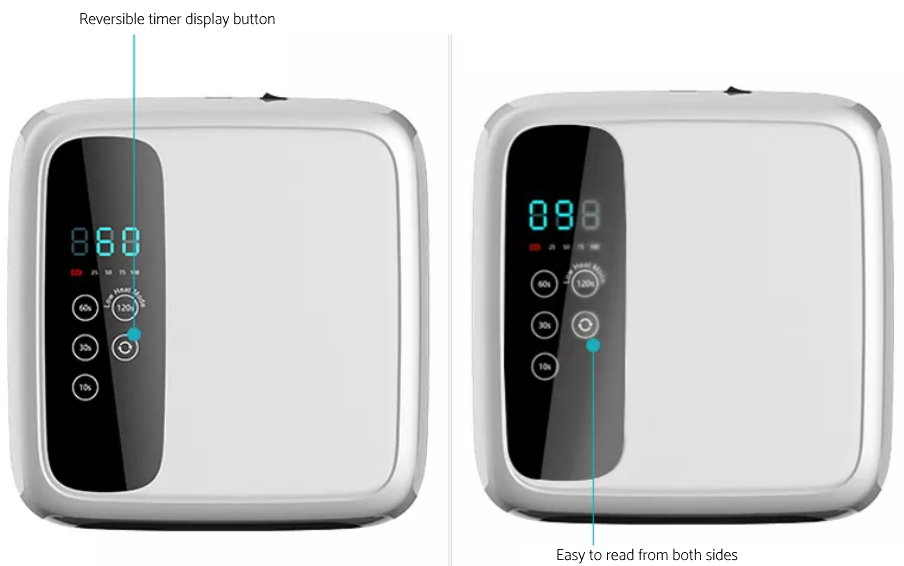 PEONY Cordless Nail Lamp (Rechargeable) - 2 colours